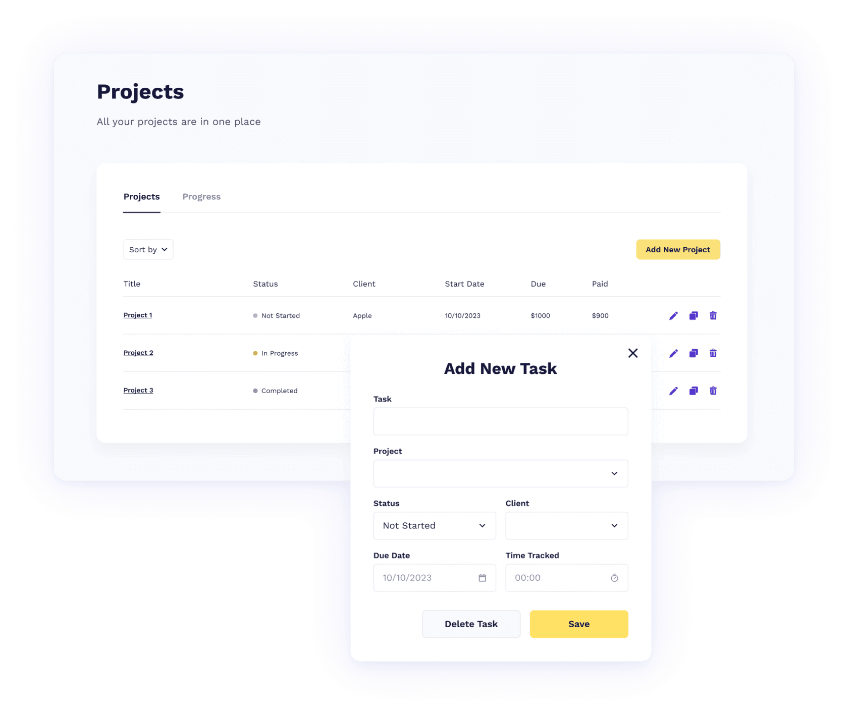 Project & Task Management - Owledge